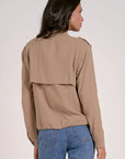 KHAKI ZIPUP JACKET