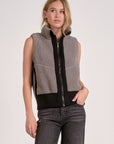 ELAN GREY & BLACK VEST