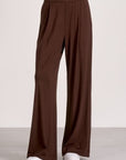 COCOA PLEATED PANTS