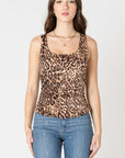 B+T LEOPARD TANK W/SIDE RUCHING