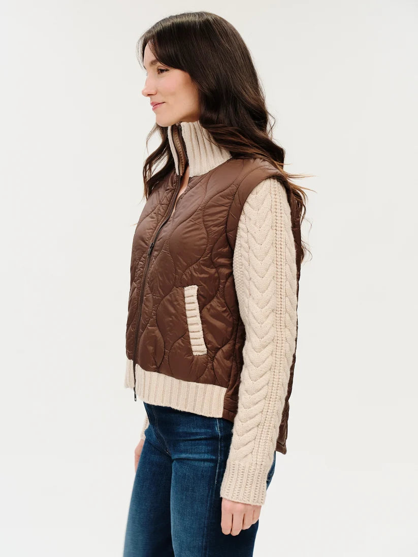 MELANIE-MIXED MEDIA JACKET