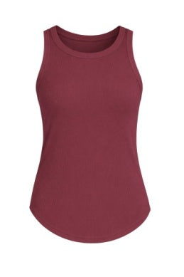 RAISIN RIBBED TANK TOP