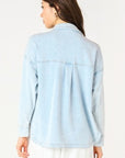DEX WASHED LIGHT BLUE DENIM JACKET