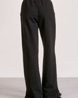 BLACK DRAWSTRING PANT