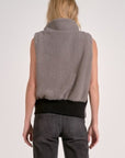 ELAN GREY & BLACK VEST