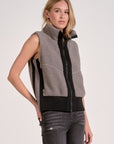 ELAN GREY & BLACK VEST