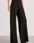 BLACK WIDELEG PANT