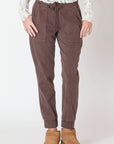 CHESTNUT DENIM JOGGER