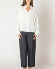 B+T CHARCOAL PIN STRIPE PANT