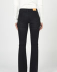 D+J BLACK VELVET DENIM PANT
