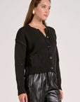 BLACK CARDIGAN