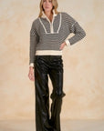 3/4 ZIP SWEATER