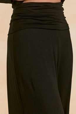 PANT WITH ROLLOVER WAIST BAND