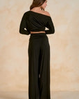 PANT WITH ROLLOVER WAIST BAND