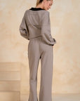 TAUPE DRAWSTRING PANT