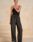BLACK WASH DRAWSTRING PANT