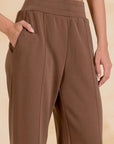 BROWN PULL ON PANTS