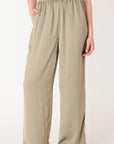 SAGE HIGH WAIST WIDE LEG PANT