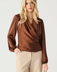 DEX SOFT WRAP BLOUSE