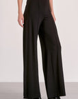 BLACK WIDELEG PANT