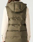 DEX ARMY GRN PUFFER VEST