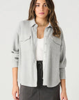 DEX GREY THERMAL BUTTONUP SHIRT