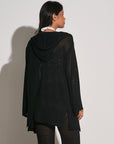 Black Cardigan Hoodie/COVERUP
